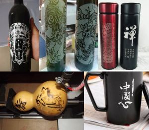 塔城和布克赛尔蒙古自治县酒瓶葫芦工艺品激光雕刻机